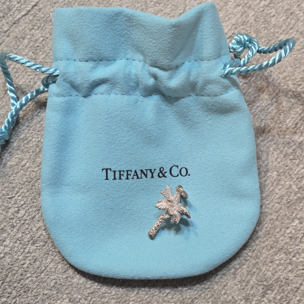 Tiffany & Co. Silver Palm Tree Charm
